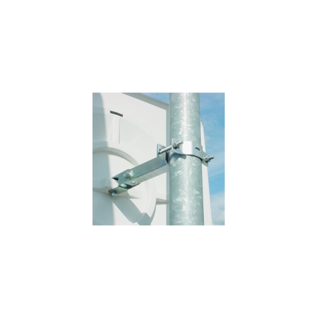 SPL Verkehrsspiegel H400xB600mm Kunststoff,rot/weiss f.2 Richtungen 9m