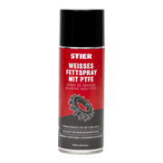 Spray de graisse blanche avec PTFE STIER, lubrification longue durée 400 ml-1