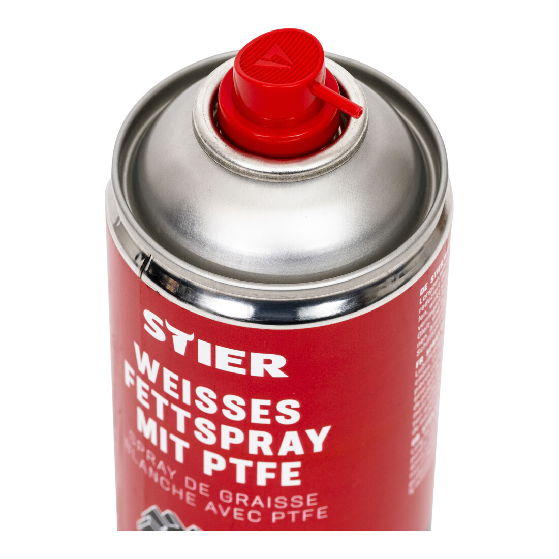 Spray de graisse blanche avec PTFE STIER, lubrification longue durée 400 ml