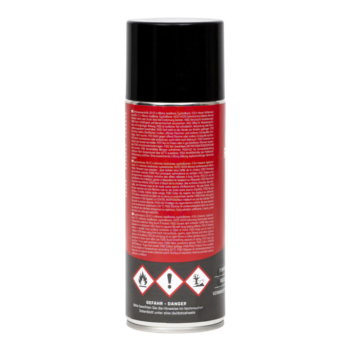 Spray de graisse blanche avec PTFE STIER, lubrification longue durée 400 ml