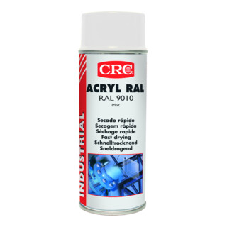 CRC Spray de peinture acrylique RAL 400ml, mat (plusieurs couleurs)