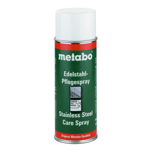 Spray d'entretien pour acier inoxydable 400 ml metabo