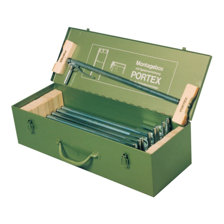 Spreizvorrichtung PORTEX Spannber.575 -1000mm 9 St./Montagebox KLEMMSIA