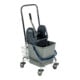 Sprintus Chariot de nettoyage seau 27 l, presse, panier de rangement STA-3