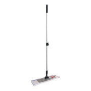 Sprintus Set de nettoyage avec support de balai, manche télescopique alu, serpillière microfibre blanc/bleu 400×1450 mm-3