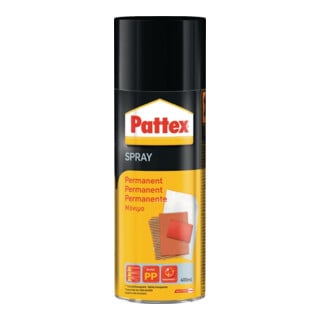 Sprühkleber Powerspray permanent transp./leicht beige 400 ml Spraydose PATTEX