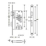 SSF Borne enfichable ZT BB 20/ 55/72/8mm DIN R argent rd Kl 2 Zinc moulé sous pression-4