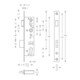 SSF Panik-RR-Einsteckschl.E 24/40/92/9mm DIN L/R Kl 3