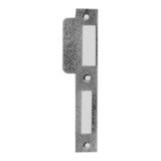 SSF Plaque de fermeture à languette 4501,DL,24/40x170x2 ktg, couleur argent