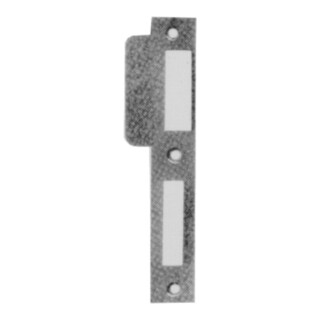 SSF Plaque de fermeture à languettes 4501,DR,24/40x170x2 ktg, couleur argentée