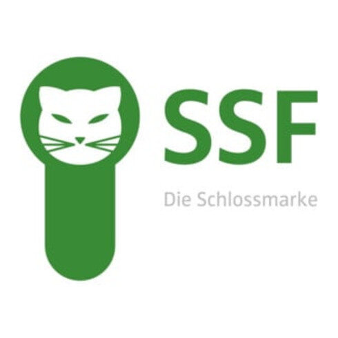 SSF RR-Einsteckschl.PZW 24/30/92/8mm DIN L/R VA Riegelausschl.15mm