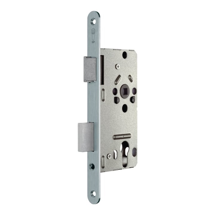 SSF Serrure à mortaiser pour porte de chambre PZW 20/ 55/72/8mm DIN L argent rd Kl 2