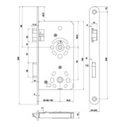SSF ZT-Einsteckschl.BAD 20/ 65/78/8mm DIN L silber rd Kl 3 Zinkdruckg.-5