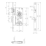 SSF ZT-Einsteckschl.BAD20/55/78/8mm DIN R SP silber rd Kl 2-4