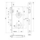 SSF ZT-prise mâle BAD 20/ 65/78/8mm DIN L argent rd Kl 3 Zinc moulé sous pression-5