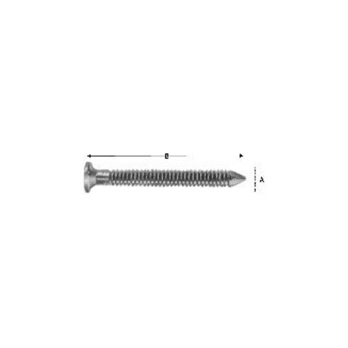 SST Clou à peigne inox CNA4,0x50S