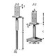 SST Pied de support PJISG-1