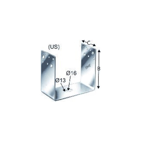 SST Stützenfüße U-Anker PUA120-B