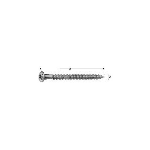 SST Vis inox CSA5,0X40S