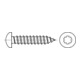 ST vis à tête cylindrique plate DIN 7981, acier galvanisé, 4,2x13-1