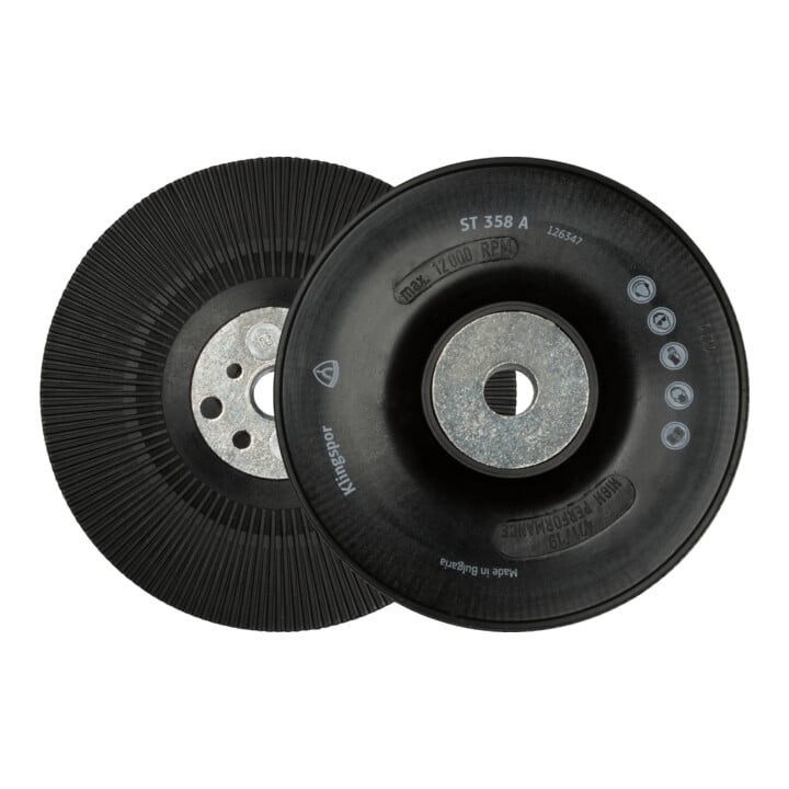 ST358A support rainuré Klingspor 115 mm filetage M14