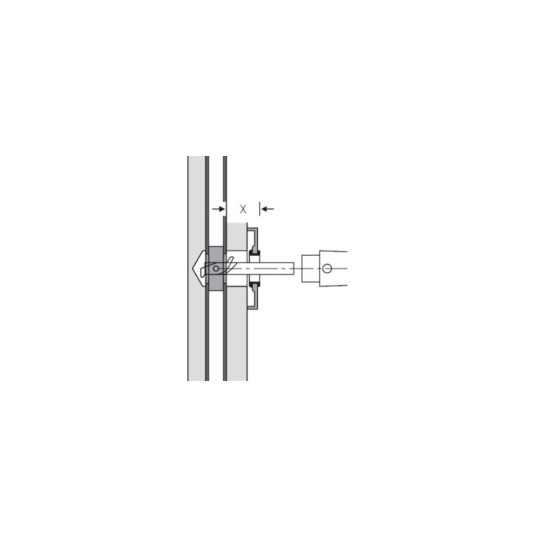 Stabil-Wechselstift ASL® 4-KT.8/10x70mm STA verz.abg.FSB