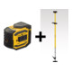 STABILA 5-Punkt-Laser LA-5P 5-teiliges Set