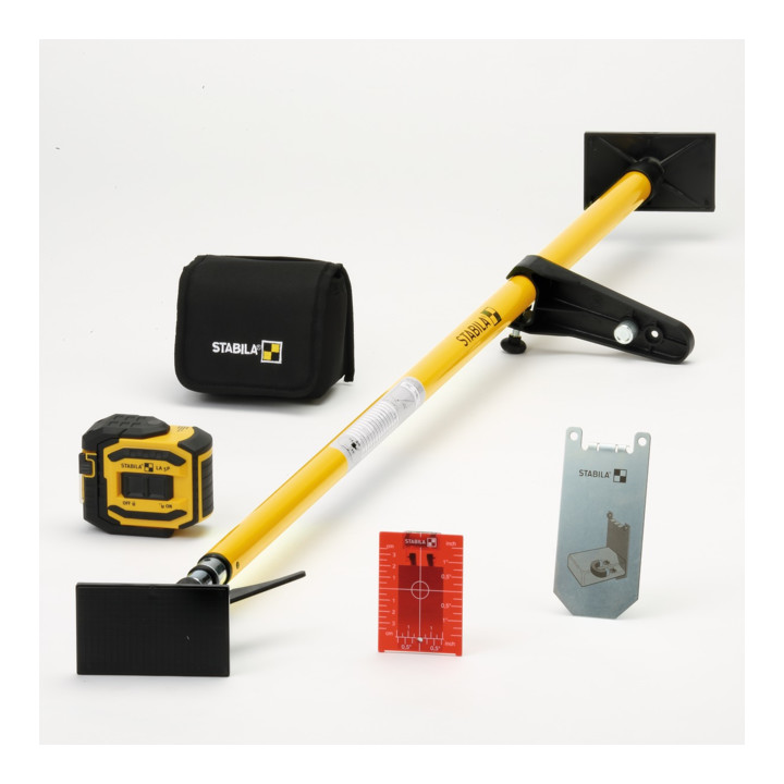 STABILA 5-Punkt-Laser LA-5P 5-teiliges Set