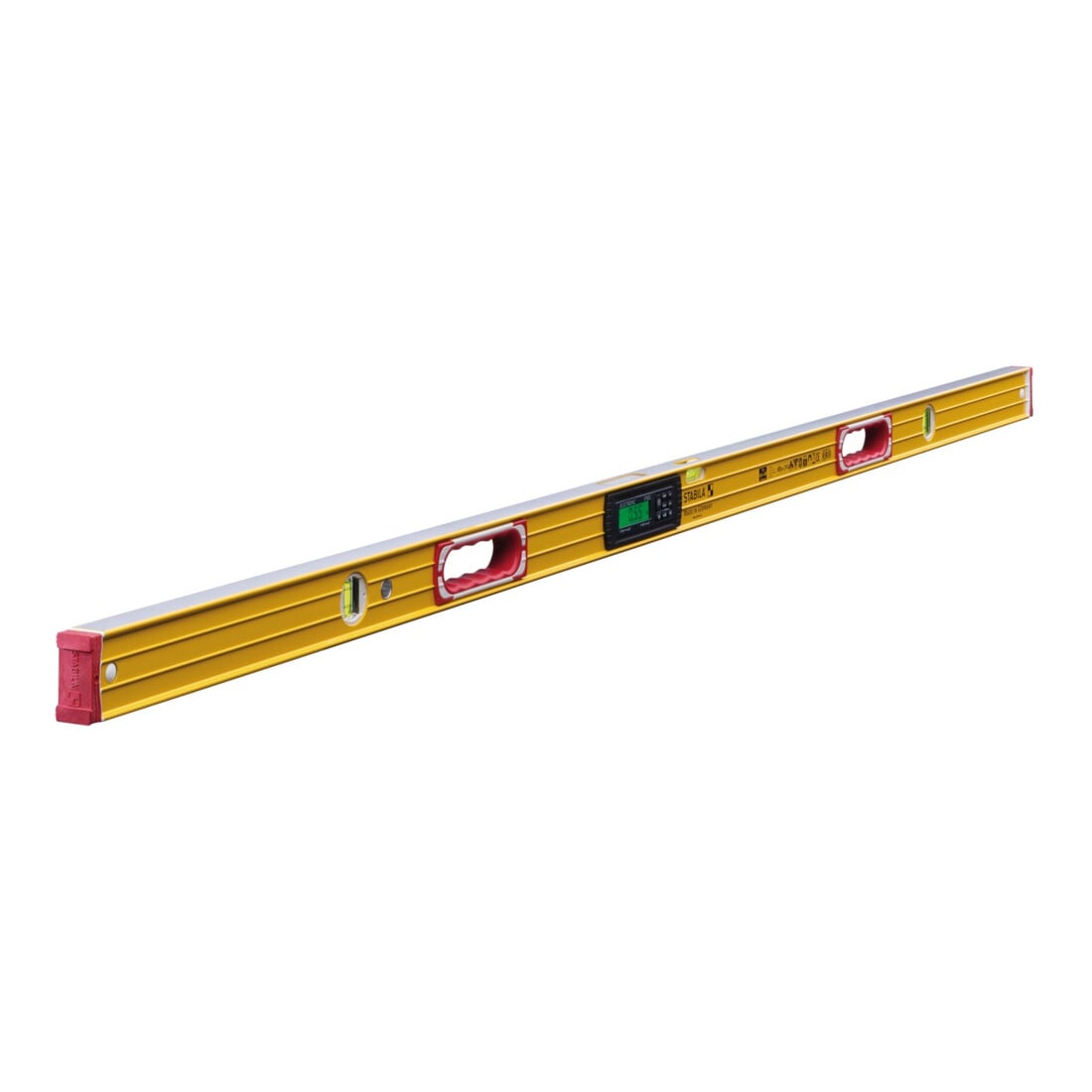STABILA Elektronik-Wasserwaage TECH 196 M electronic IP 65 183 cm mit Seltenerd-Magnetsystem und 2 Digital-Displays