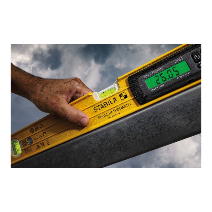 STABILA Elektronik-Wasserwaage TECH 196 M electronic IP 65 183 cm mit Seltenerd-Magnetsystem und 2 Digital-Displays