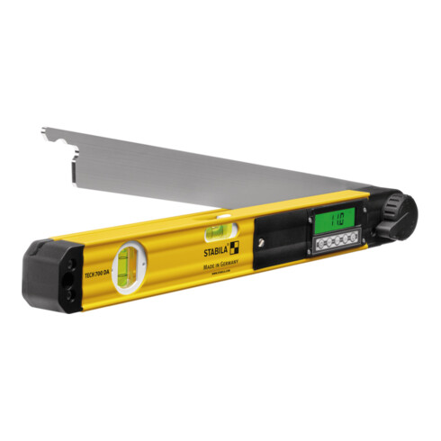 STABILA Elektronik-Winkelmesser TECH 700 DA 45 cm mit Digital-Display