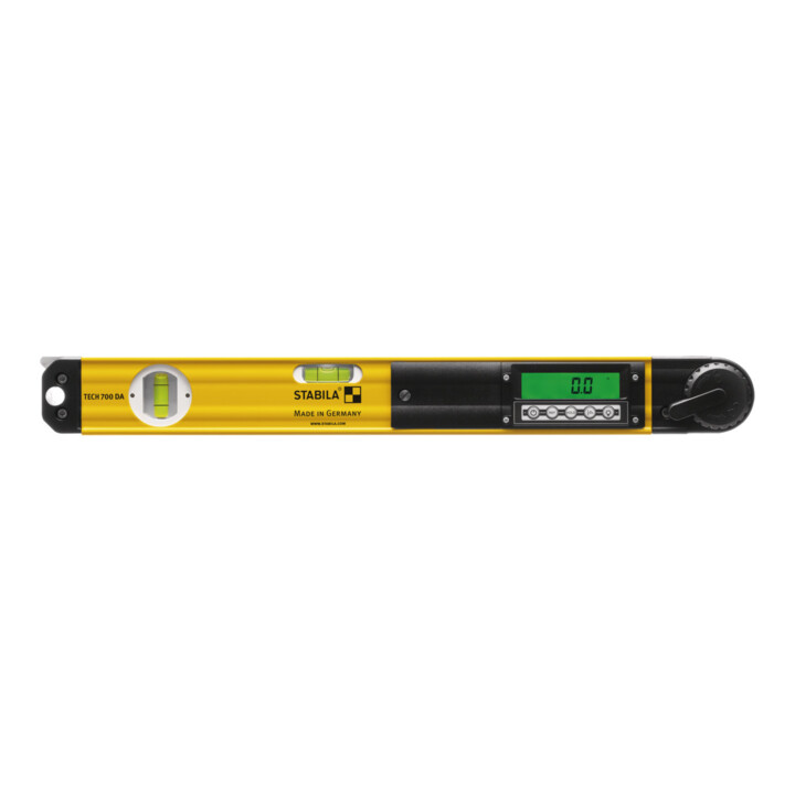 STABILA Elektronik-Winkelmesser TECH 700 DA 45 cm mit Digital-Display