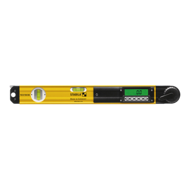 STABILA Elektronik-Winkelmesser TECH 700 DA 45 cm mit Digital-Display