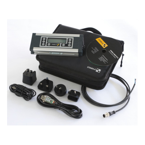 STABILA elektronische clinometer TECH 1000 DP, 6-delige set