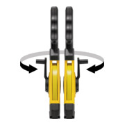 STABILA Flessometro con struttura LBM 1000 nastro in fibra di vetro con scala metrica, gancio universale-5