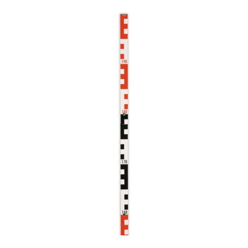 STABILA Houten duimstok type 1407 GEO, wit, metrische schaal / geo-schaal