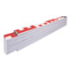 STABILA Houten duimstok Type 1407 GEO 2 m wit, metrische schaal / geo-schaalverdeling