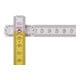STABILA Houten meetlat Type 717, 2 m, wit/geel metrische snel afleesbare schaal-1