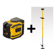 STABILA Kreuzlinien-Lot-Laser LAX 300 5-teiliges Set