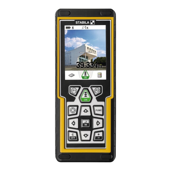 STABILA Laser-Entfernungsmesser LD 520 0,05-200 m mit Bluetooth mit Batterien