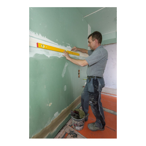 STABILA Livella a bolla 80 AS, alluminio giallo ± 0,5mm/m