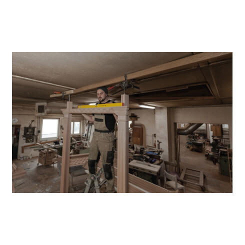 STABILA Livella a bolla 80 AS, alluminio giallo ± 0,5mm/m