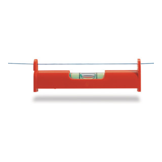 STABILA Livella a bolla per fili SWW 7,8cm, plastica rossa