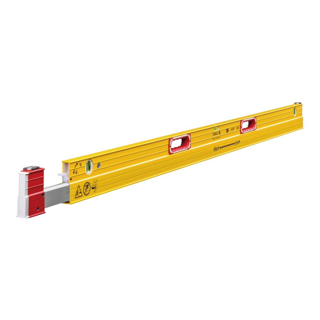 STABILA Livella a bolla telescopica tipo 106 T 183 - 315cm, con distanziatori