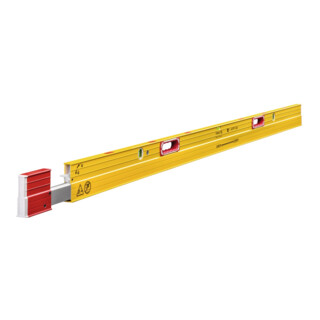 STABILA Livella a bolla telescopica tipo 106 TM 216 - 379cm con sistema di magneti terre rare