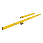 STABILA Livelle CLASSIC KIT 70-3-180, set 3 pezzi: livella tipo 70-2/180 cm, livella tipo 70/80 cm, metro a nastro BM 150/3 m-1