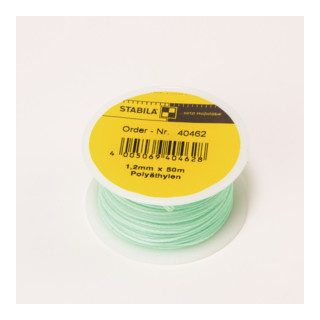 STABILA Maurerschnur Type PE-12-G Polyethylen, 1,2 mm / 50 m grün