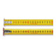 STABILA Mètre ruban BM 300, 10 m, double échelle métrique, boîtier PC/ABS incassable, crochet SPIKES, ruban acier gainé nylon, clip ceinture, précision moyenne