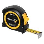 STABILA Metro a nastro tascabile BM 100, 8 m (26'), scala cm/pollici-1