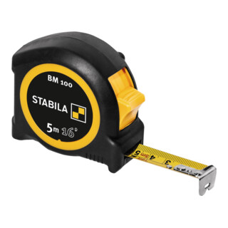 STABILA Metro tascabile BM 100, 5 m (16'), scala cm/pollici
